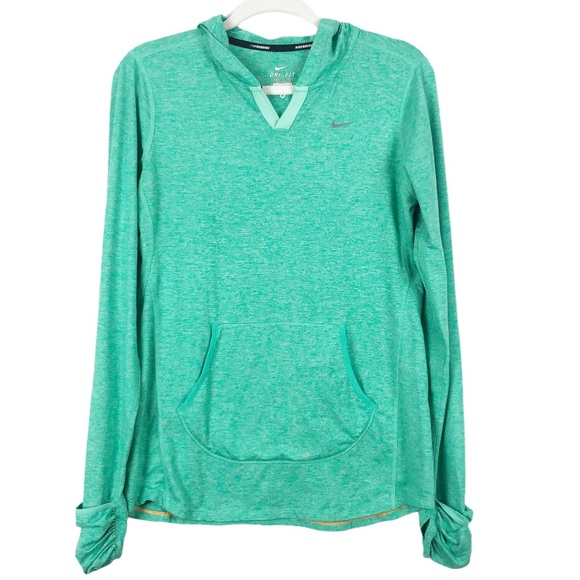 nike dri fit long sleeve hoodie